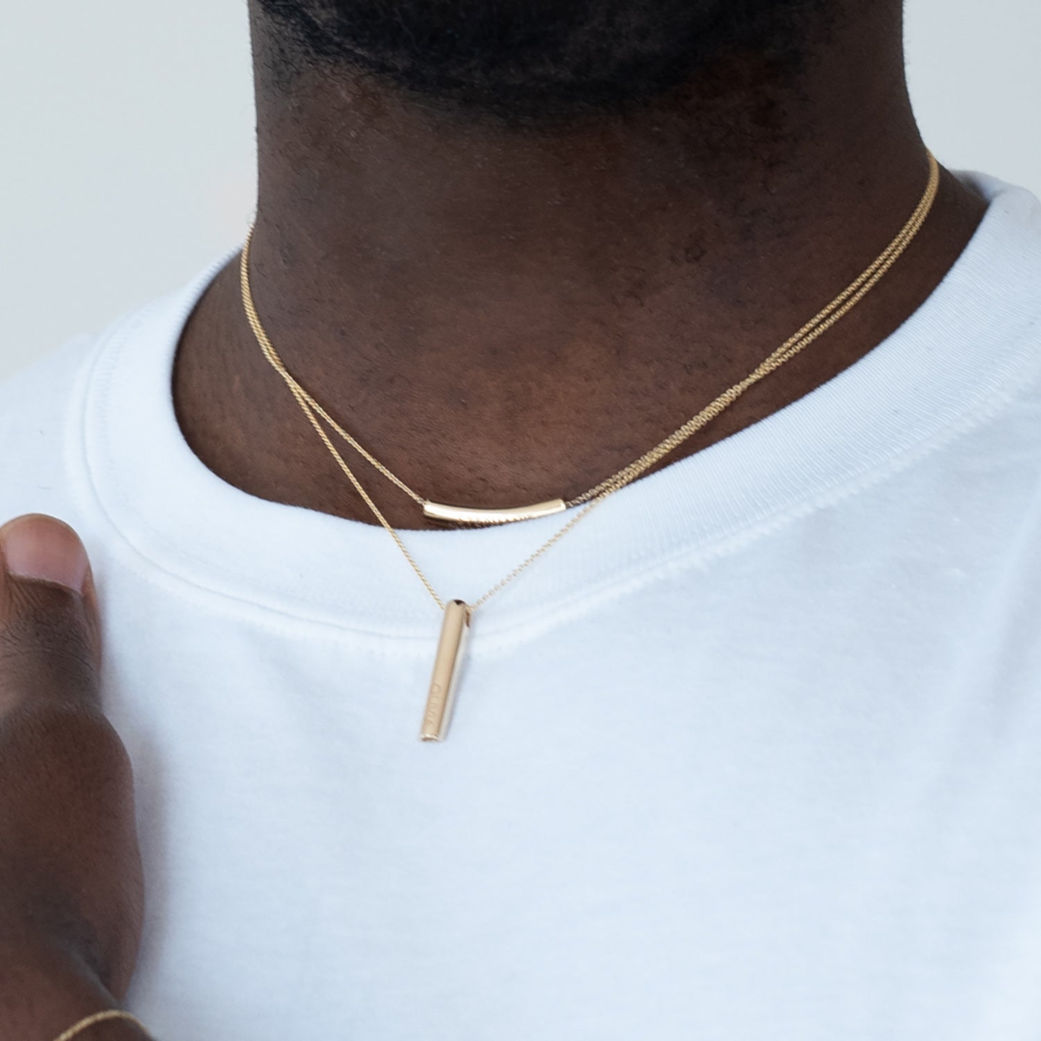 CURVES NECKLACE horizontal