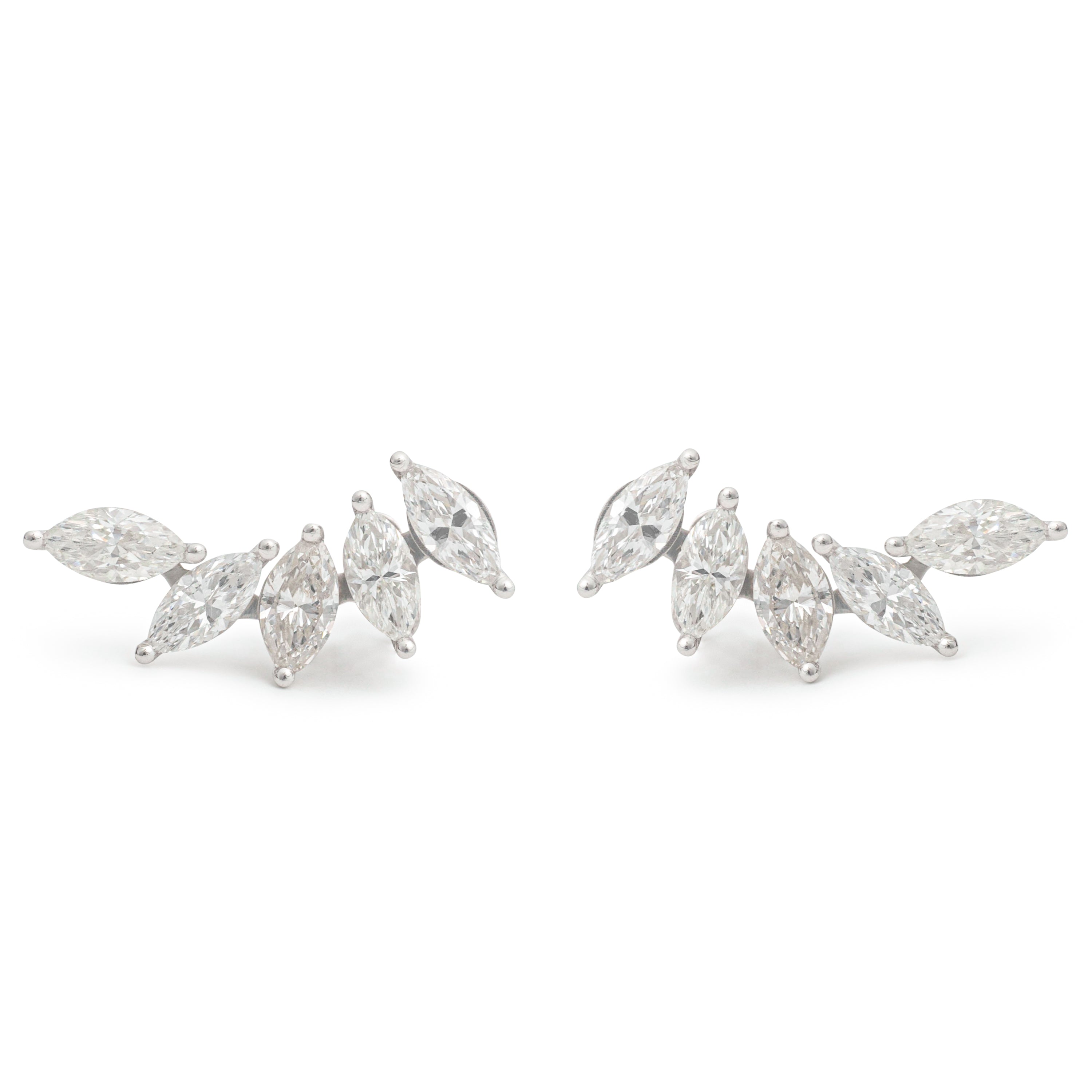 UNITE ARC DIAMOND EARRINGS