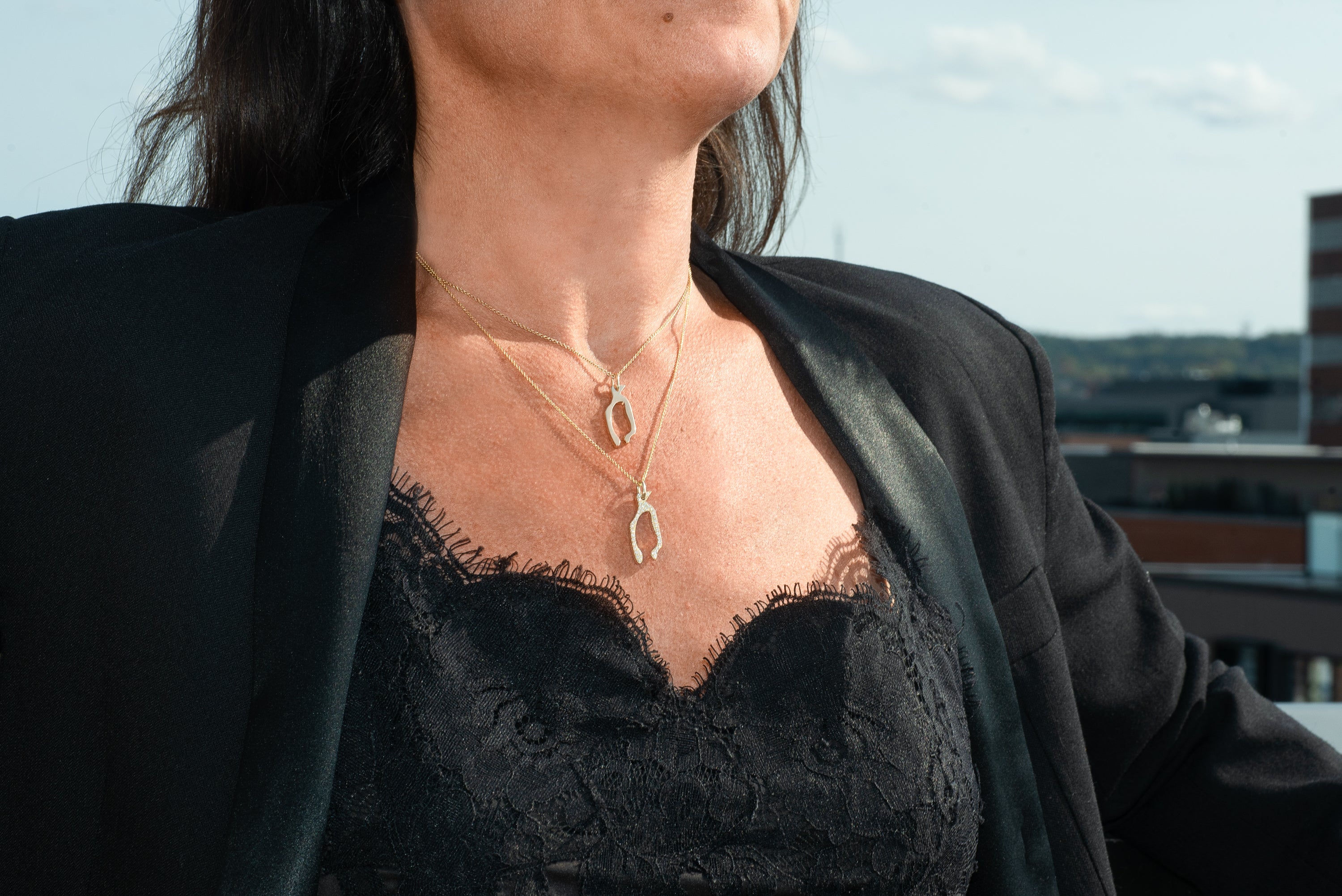 DREAM NECKLACE with diamonds