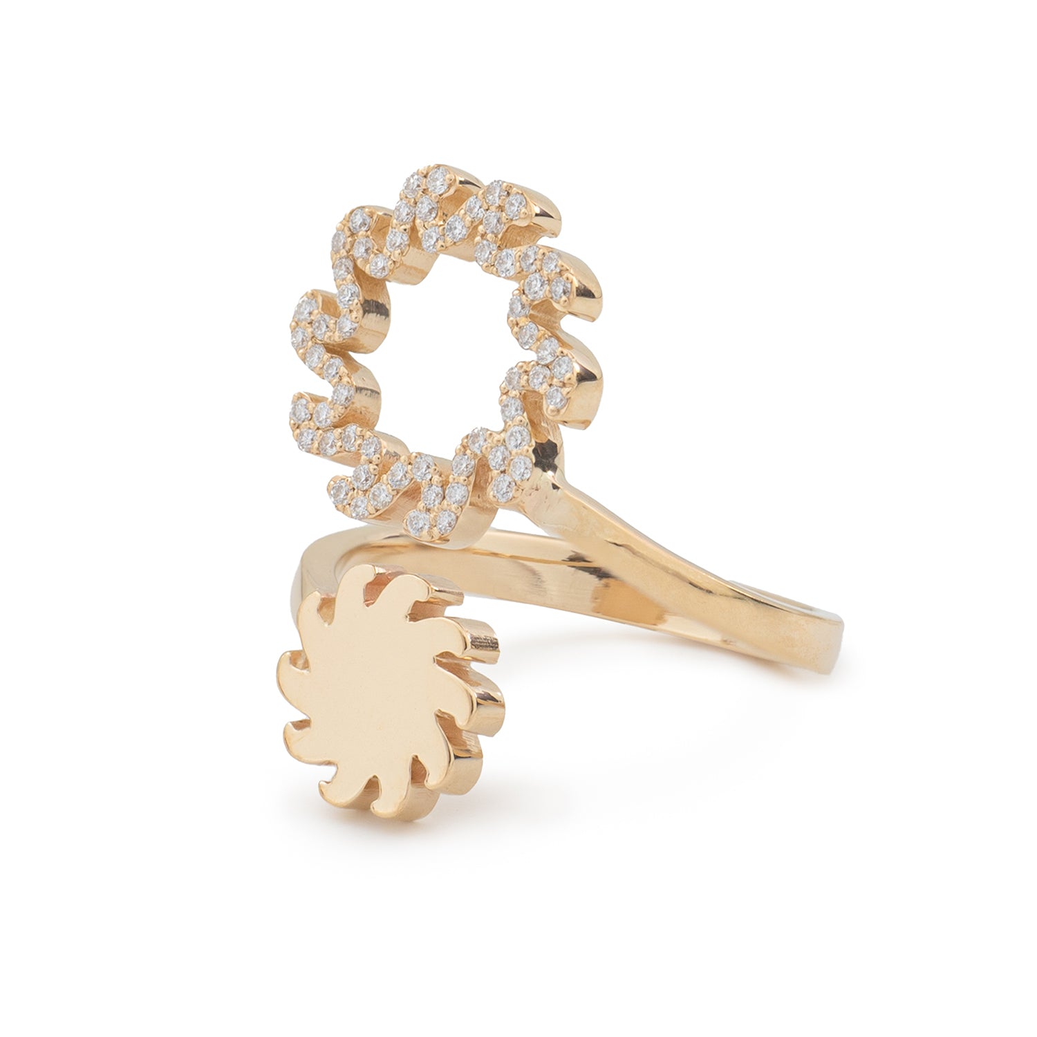 BAGUE GLOW avec diamants