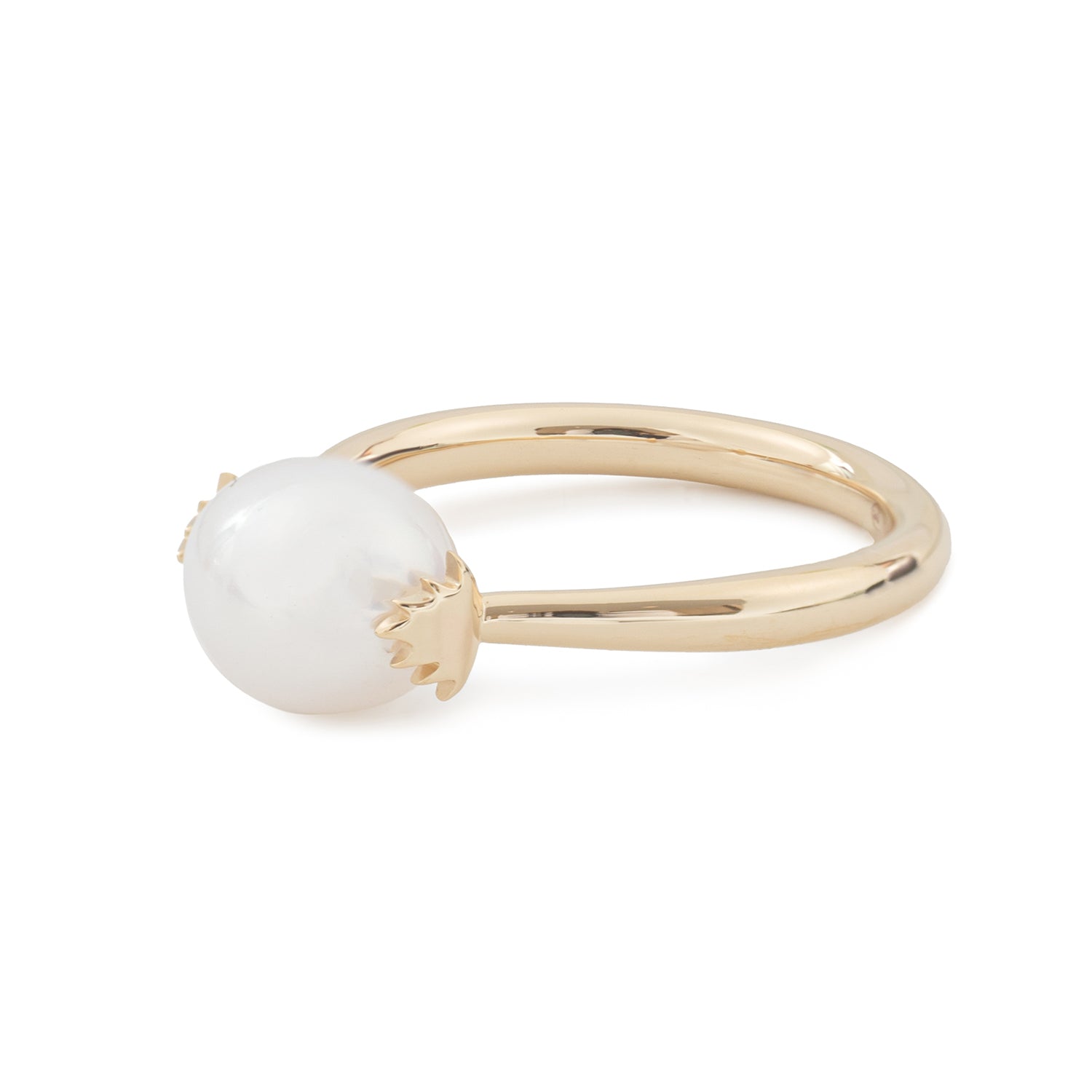 OVAL PEARL RING