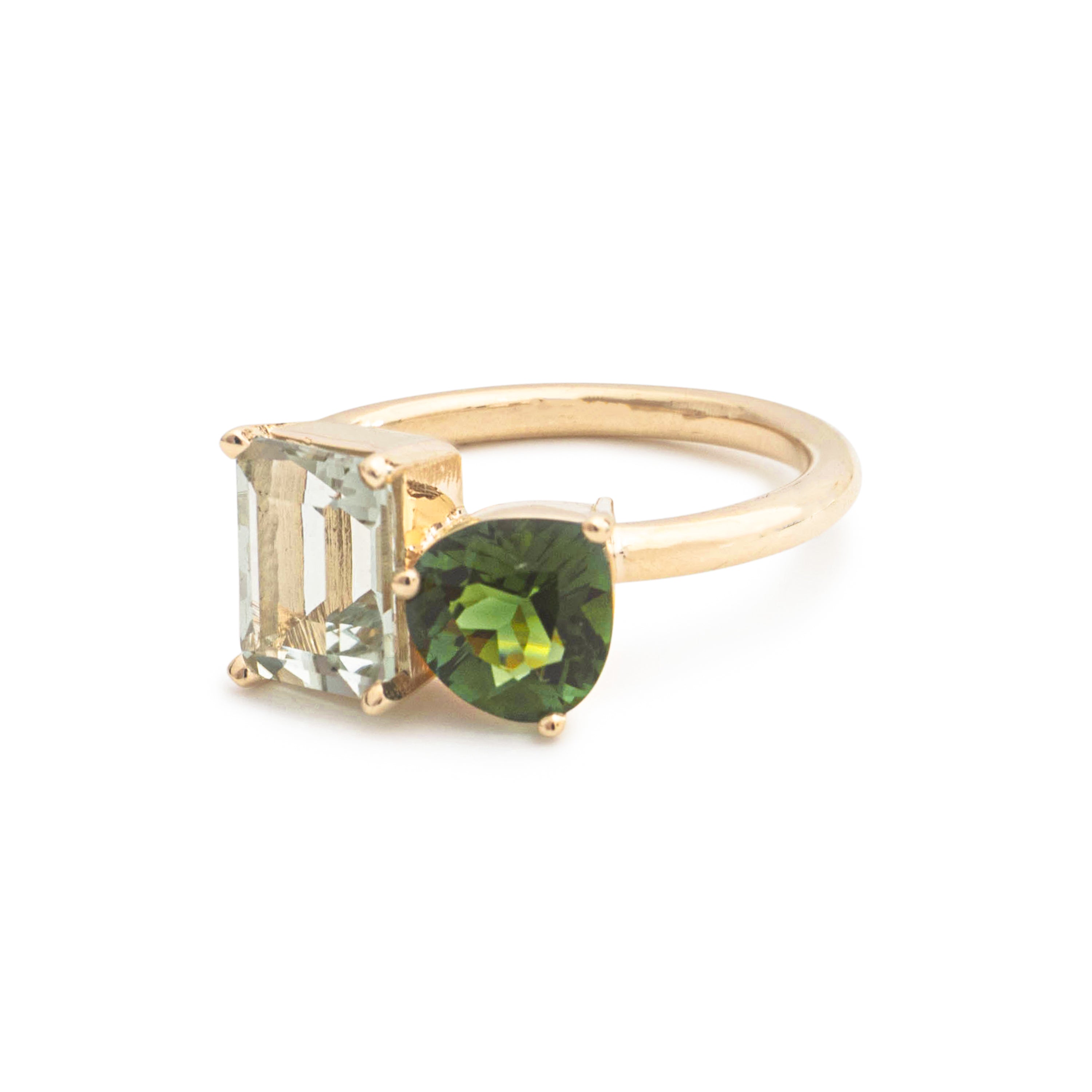 TWO TESSERAE RING