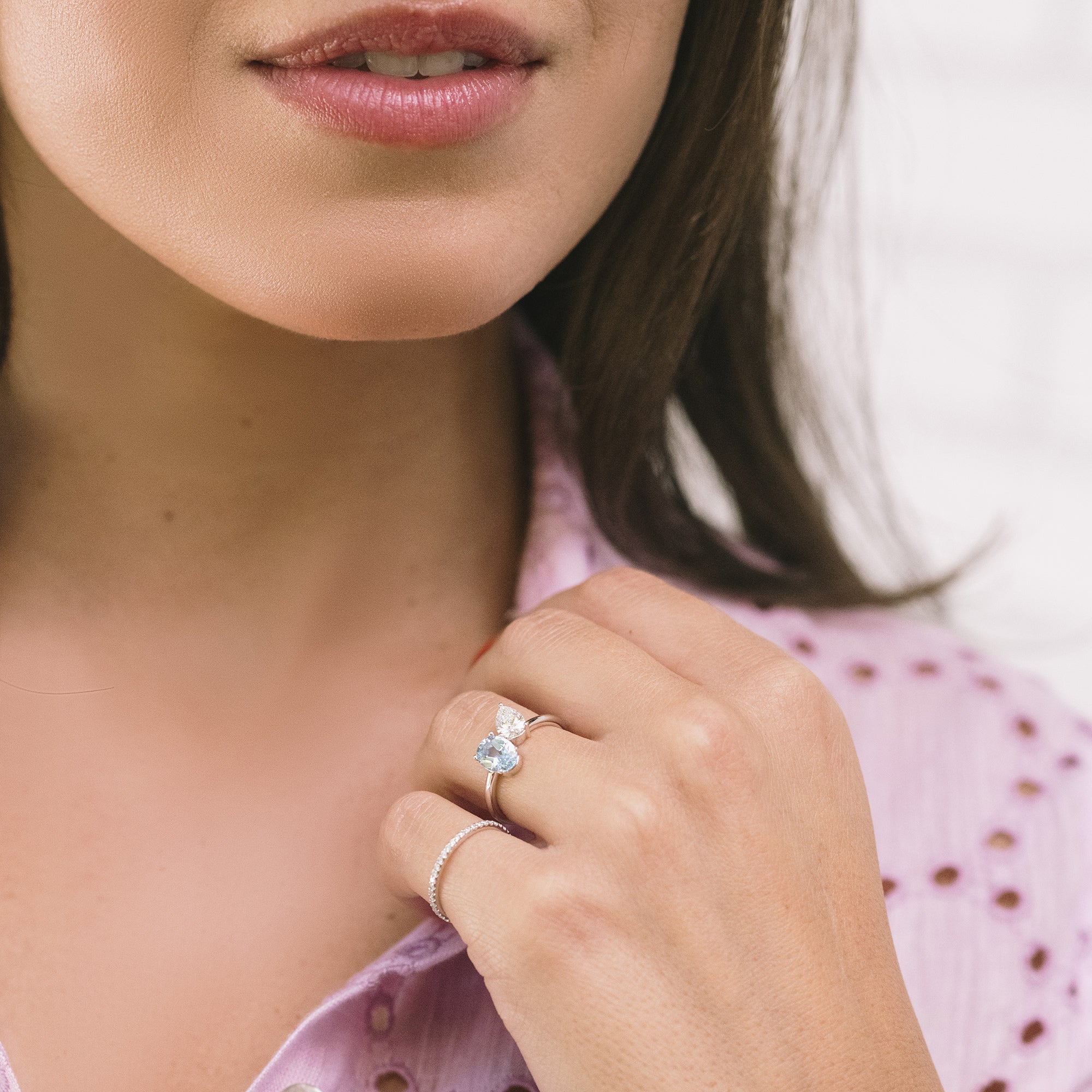 TWO TESSERAE RING